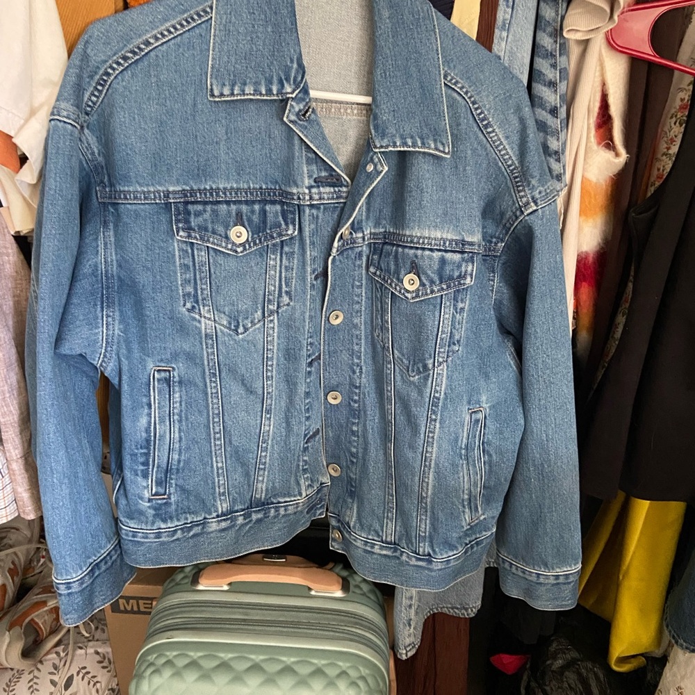 Uniqlo Light Blue Jean Jacket
